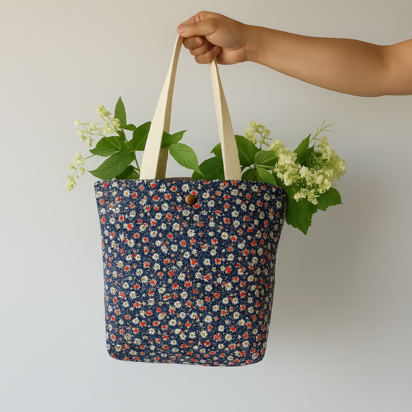 tote bag blue
